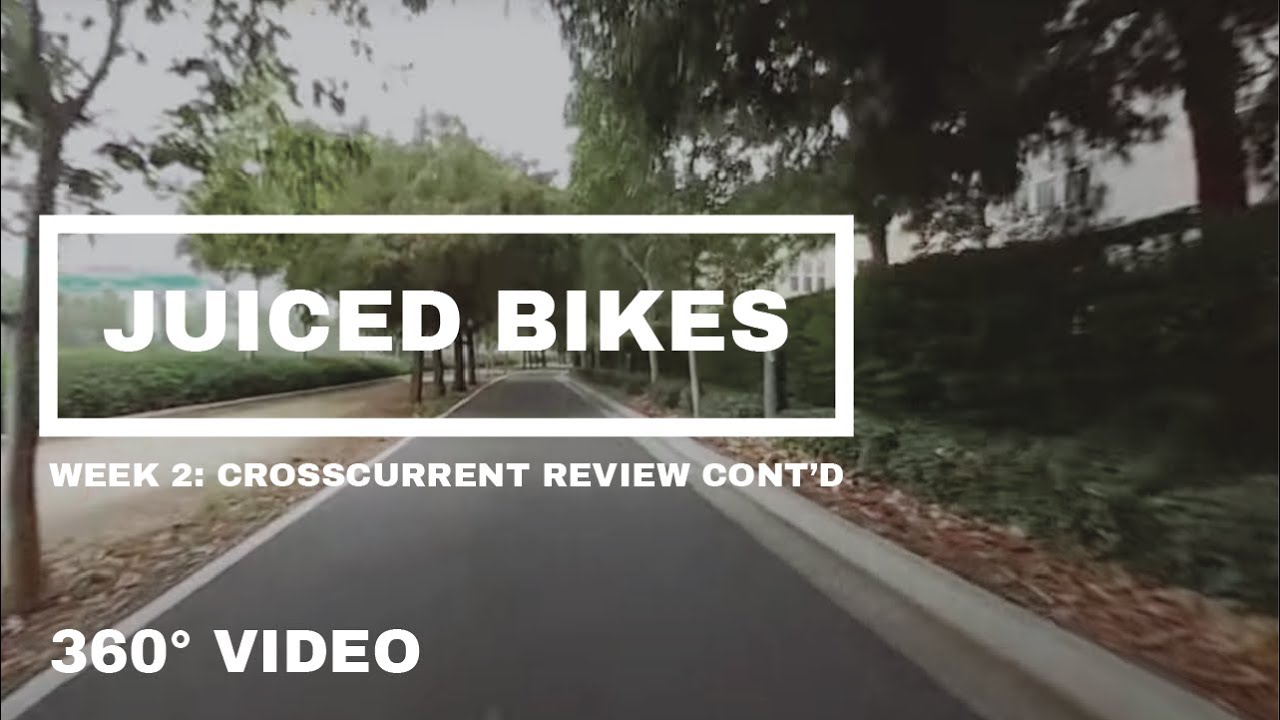 Week 2: Juiced Bikes Cross Current eBike review continues
