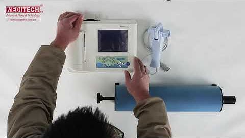 How to use calibration syringe for spirometers ? (Easy way)