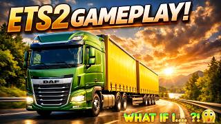 What Happens When a DAF Pulls Double Trailers Through Scenic Chaos? #ets2