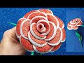 Блестящая роза из фоамирана / Цветы из Фоамирана / flowers from foamiran / EVA