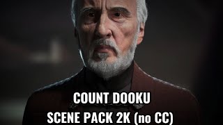 Count Dooku scene pack 2K (no CC).
