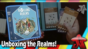 Rolling Realms unboxing