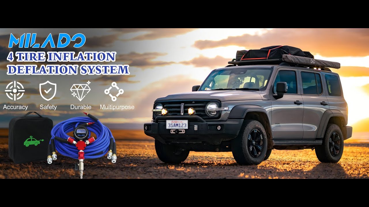 MILADO 4 Tire Inflation Deflation System