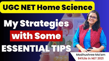 UGC NET Home Science | Paper 2 Home Science Strategy and Tips by Madhushree Mam | JRFAdda