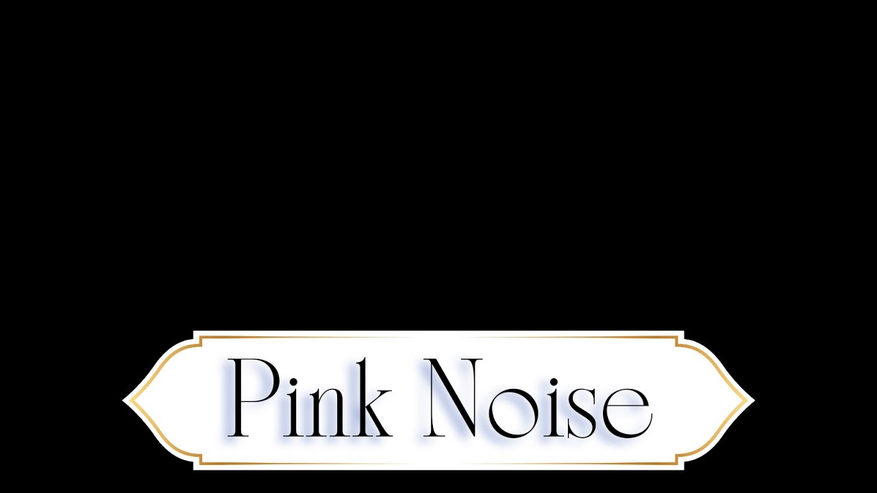 Black Screen Pink Noise🩷 Deep Sleep, Anxiety Relief & Total Mental Reset
