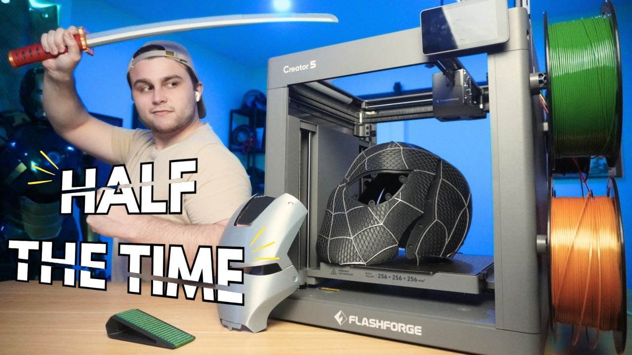 Is this the BEST Multicolor 3D Printer Ever? - Flashforge Creator 5 Review