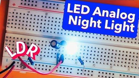LDR + Transistor Night-Light Circuit | No Microcontroller