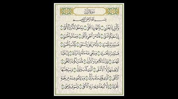 سورة الليل، بصوت القارىء الشيخ محمد الكنتاوي