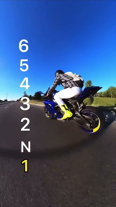 How to shift from 6th gear to neutral on a motorcycle