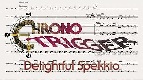 Delightful Spekkio - Chrono Trigger (SNES, 1995) OST - Music Transcription
