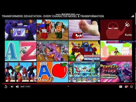 Transformers Devastation All Characters