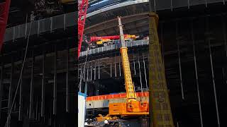 The Process Of Lifting The Building Crane- Good Tools And Machinery Make Work Easy