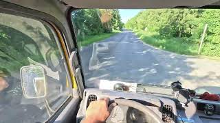 Home run Nissan Cabstar Pov driving 3