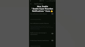How to Enable Super Reaction Notifications 🔔 in Discord Mobile #roduz #discord #how #howto #super