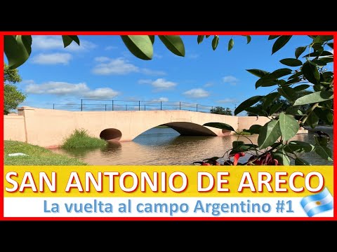 PUEBLOS RURALES de #argentina 🌾 Qué HACER en SAN ANTONIO de ARECO? #1  I DJI MINI 2