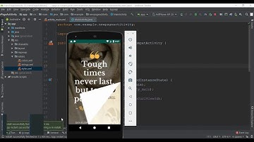 Book Page Curl In Android Studio || *Awesome Android tutorial in Bangla*