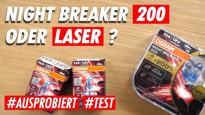 Der Test: Sind die Osram Night Breaker wirklich besser? - Fusselblog - der  Schrauberblog von KLE