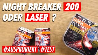 Vergleichstest: OSRAM H4 Night Breaker 200 vs. Night Breaker Laser