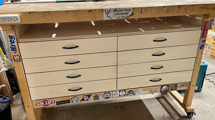 This $100 Hack Doubled My Storage and Improved Efficiency // Workbench Upgrade