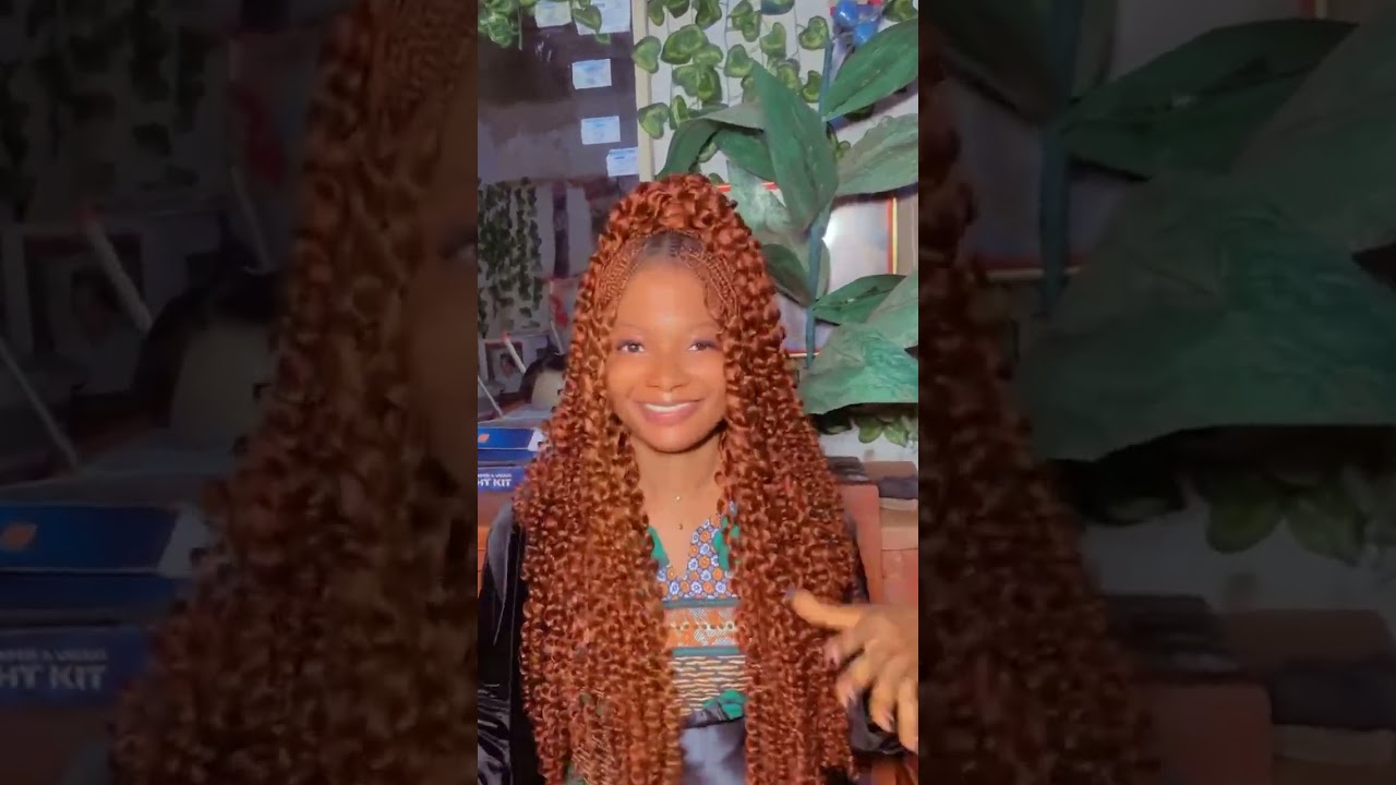 Mermaid braids styles 😱😱