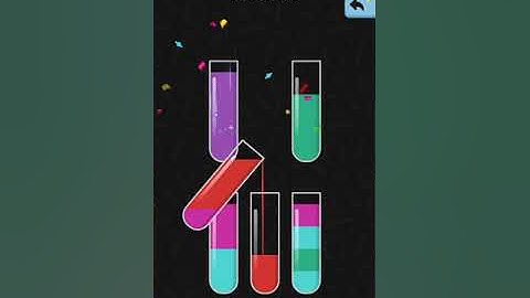 Water Color Sort Level 196 gameplay