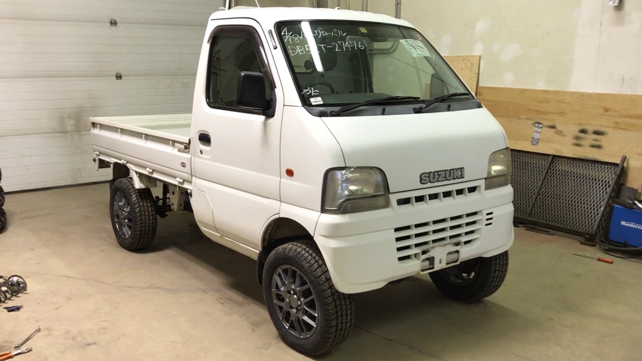 Suzuki Carry Mini Truck Before and After Upgrades YouTube
