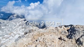 Triglav (2864 m) - Najvyšší vrchol Slovinska cez Bambergovu cestu | 4K