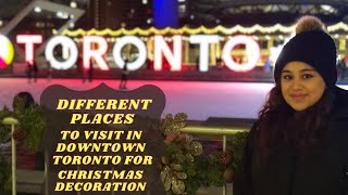 MERRY CHRISTMAS 2020 | DIFFERENT PLACES TO VISIT IN TORONTO