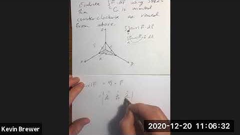 Video Lecture Stewart 16.8 Part 3