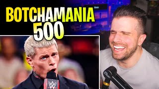 Reacting To Wrestling's Most Hilarious Botches | Botchamania 500!