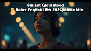 Sunset Glow Mood 🌞 Relax English Hits 2026 Music Mix