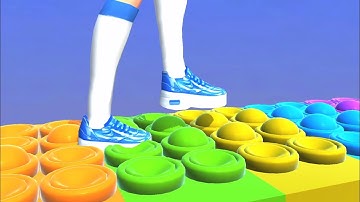 ASMR Tippy Toe 👸👑 🌈 MAX LEVELS!! All Levels Gameplay Walkthrough Android, iOS BIG UPDATE!!!