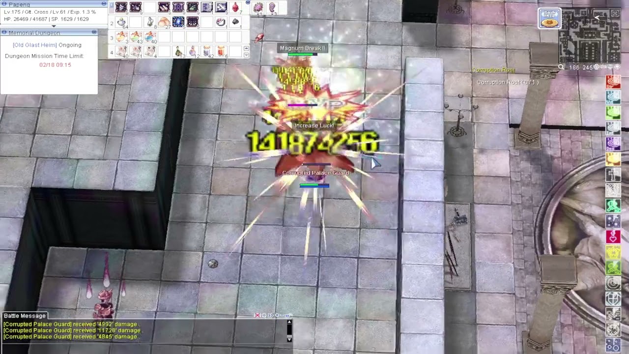 Guillotine Cross SOLO RUN INSTANCE OGH RAGNAROK GGH #ragnarokggh #ragnarok #ragnarokonline