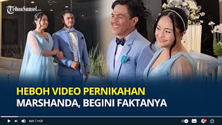 Heboh Video Pernikahan Marshanda dengan Pria Bernama AA Akbar, Berlangsung Sederhana Begini Faktanya