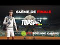 Esport topspin 2k25  itst rolland garros  64me de finale  lilvicos vs husugfoxx