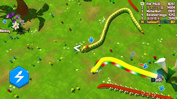 Snake Rivals: Classic Mode Short and Sweet Gameplay Walkthrough #5 ( Android / IOS )