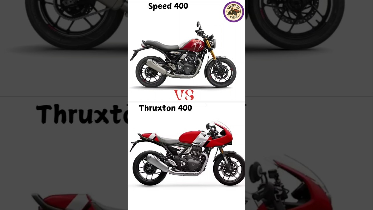 Speed 400 vs Thruxton 400 specs comparison 