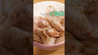 ¡ALUCINARÁS! EN 1 MINUTOS 🍗😋 CRUJIENTES LAS MEJORES ALITAS de pollo 🦴😍  # short