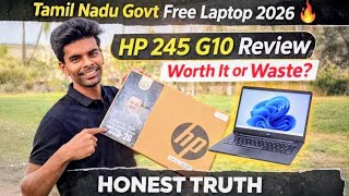 Tamil Nadu Govt Free Laptop 2026 🔥 HP 245 G10 Review – Worth It or Waste? Honest Truth!
