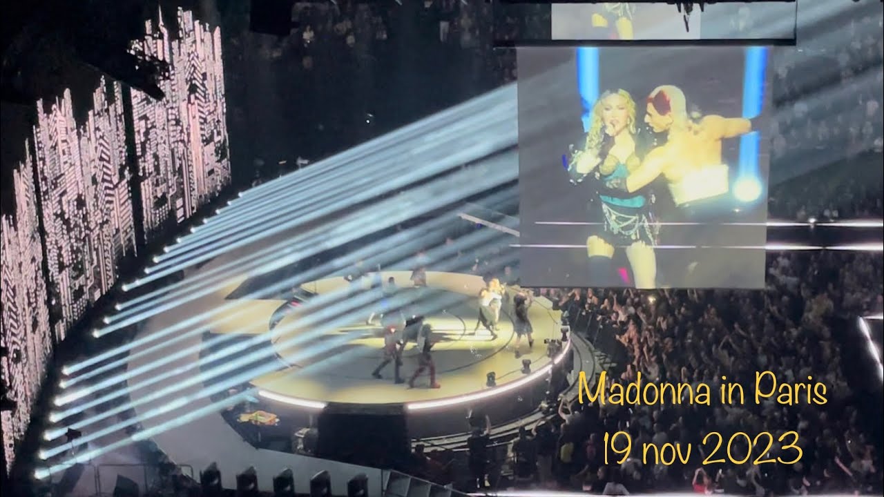 Live show MADONNA in Paris 19 nov 2023 - YouTube