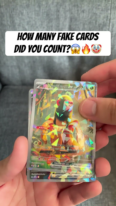 How many fake cards did you count?😱 #pokemon #pokemoncards #pokemontcg #tungtungtungsahur #umbreon