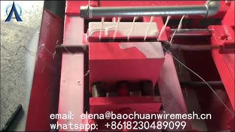 500 times one minutes chain link fence machine +86 182 3048 9099