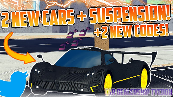 ALL *3 NEW CARS* UPDATE CODES! Car Dealership Tycoon Roblox 