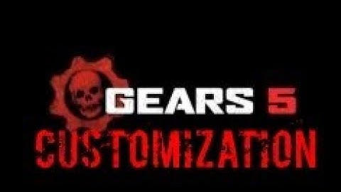 Gears 5 (Tech Test)Customization Menu!!! Executions,Characters,Guns!!