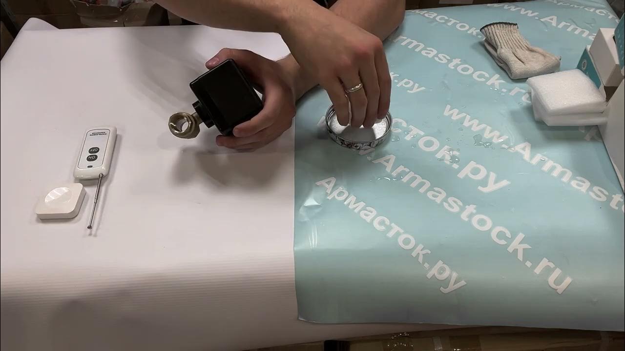 Беспроводная cистема защиты от протечек воды ARMAControl-6 - YouTube