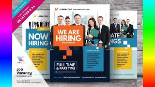 Flyer Design: Job Vacancy Flyer Templates