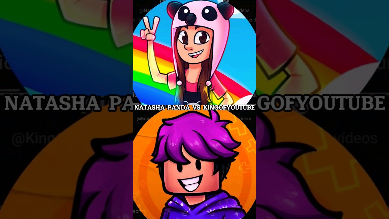 Quem é o melhor r de Roblox? NATASHA PANDA vs KINGOF #roblox  #robloxfyp #shorts #short 