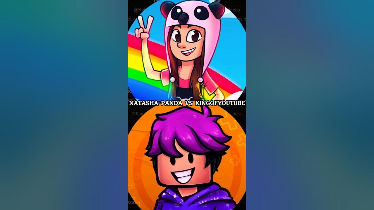 Quem é o melhor r de Roblox? NATASHA PANDA vs KINGOF #roblox  #robloxfyp #shorts #short 