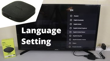 How to Change Language on Onn Android TV Box