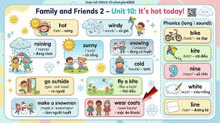 FF2- Unit 10: It's hot today!